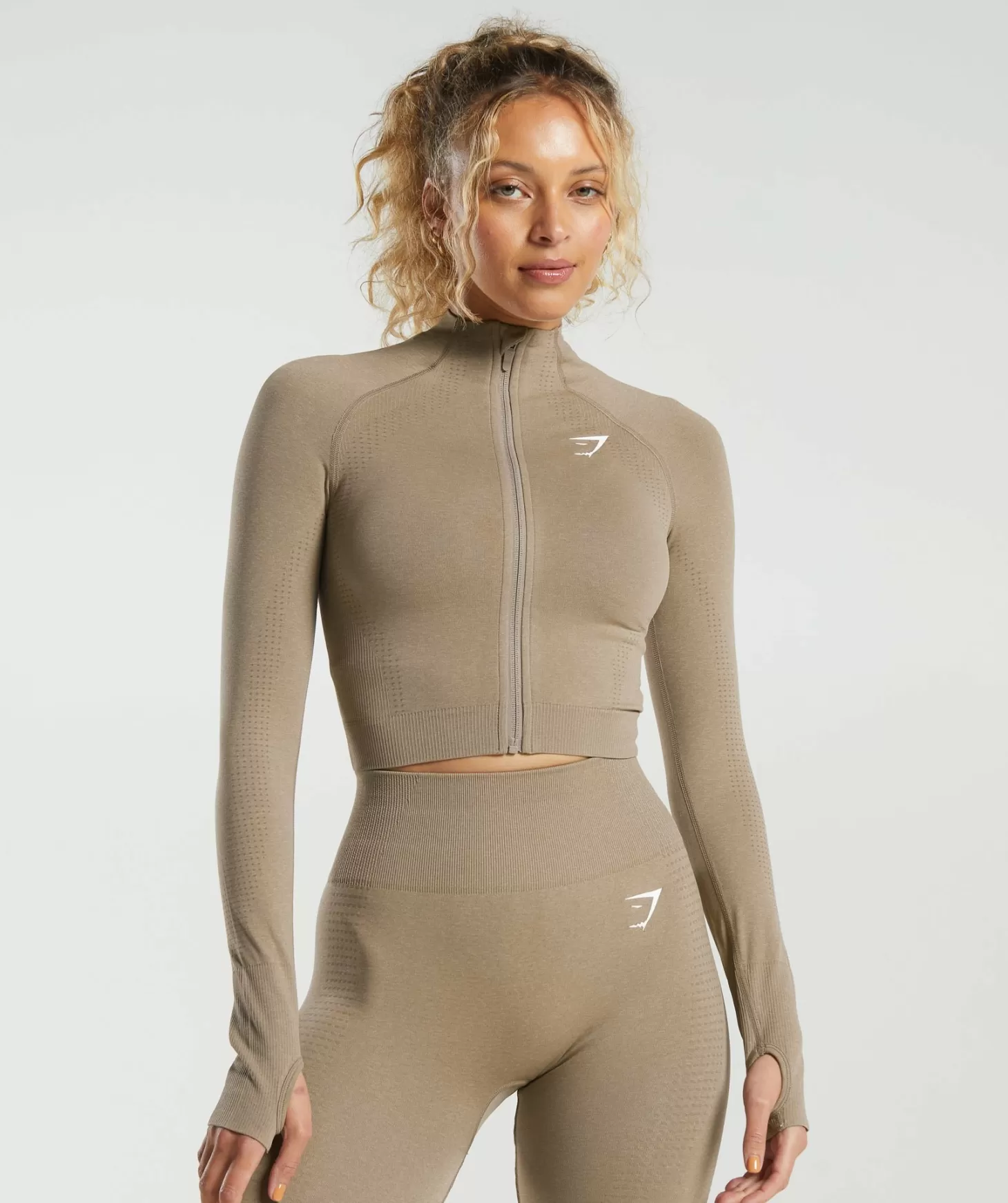 Gymshark Vital Seamless 2.0 Midi Zip Up Jacket