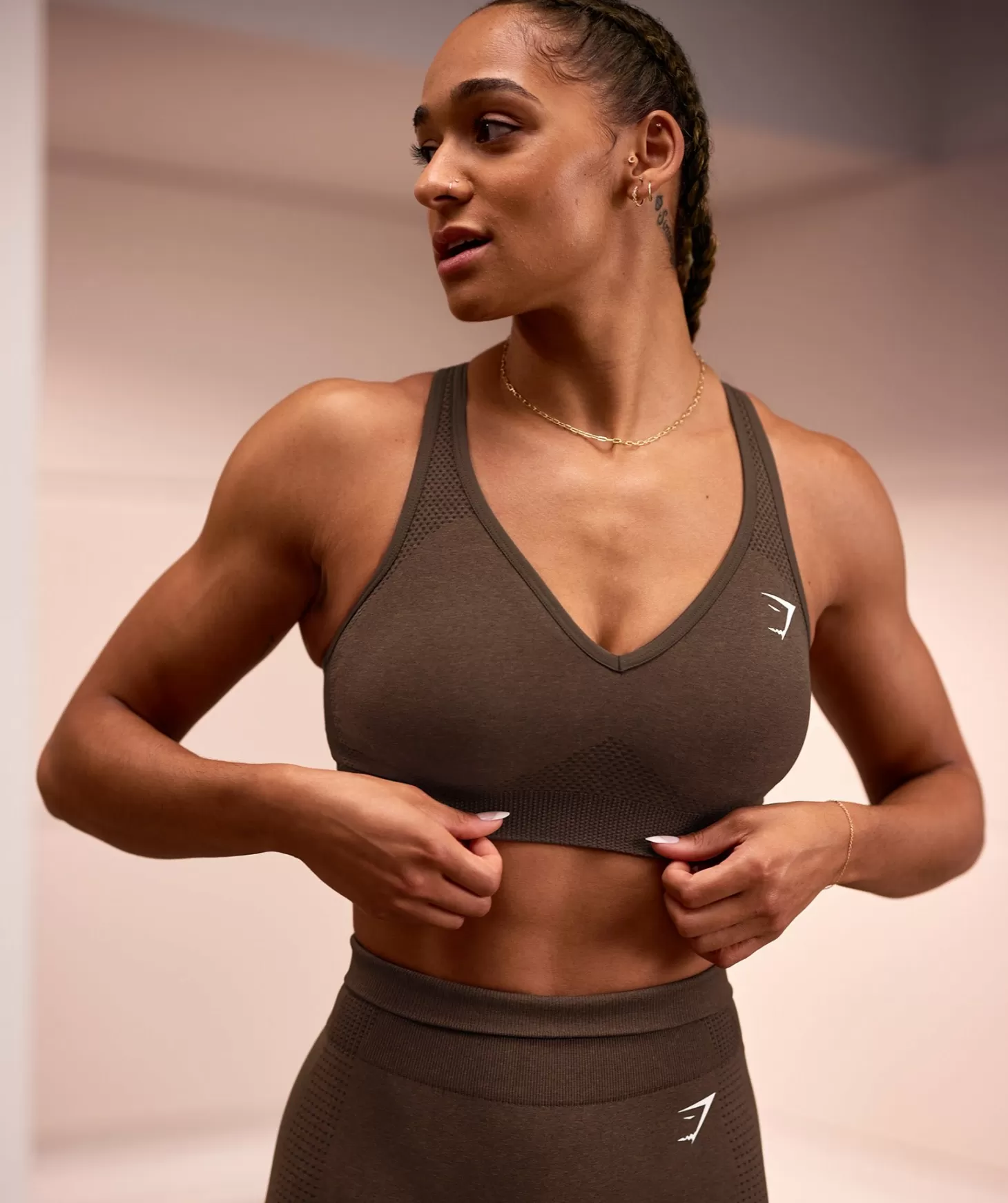 Gymshark Vital Seamless 2.0 V Neck Sports Bra