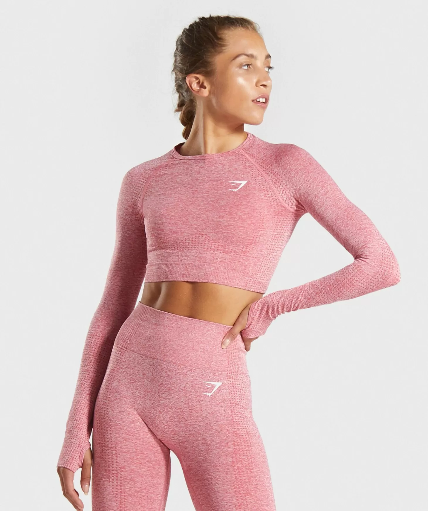 Gymshark Vital Seamless Long Sleeve Crop Top