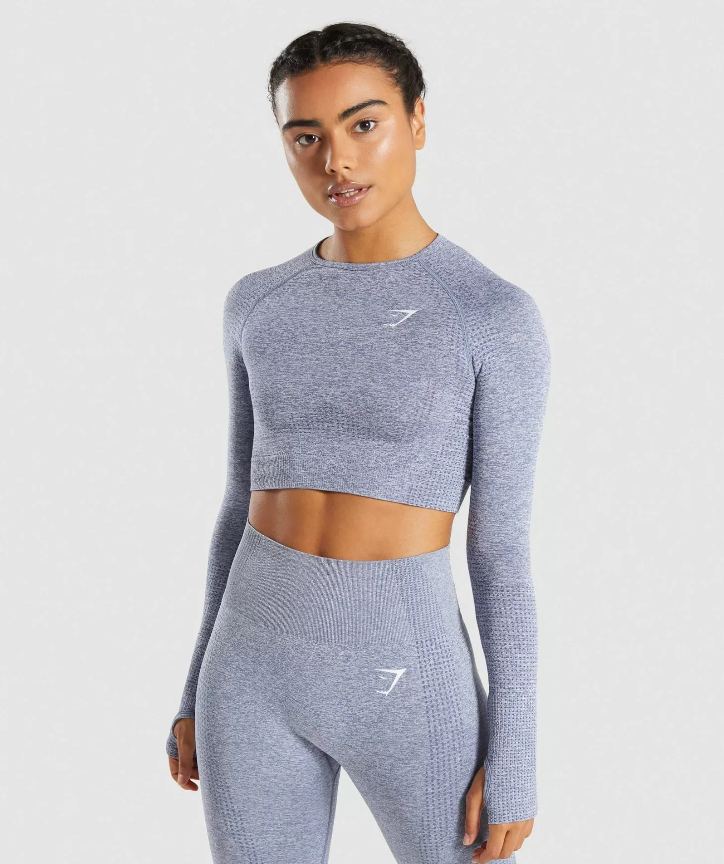 Gymshark Vital Seamless Long Sleeve Crop Top