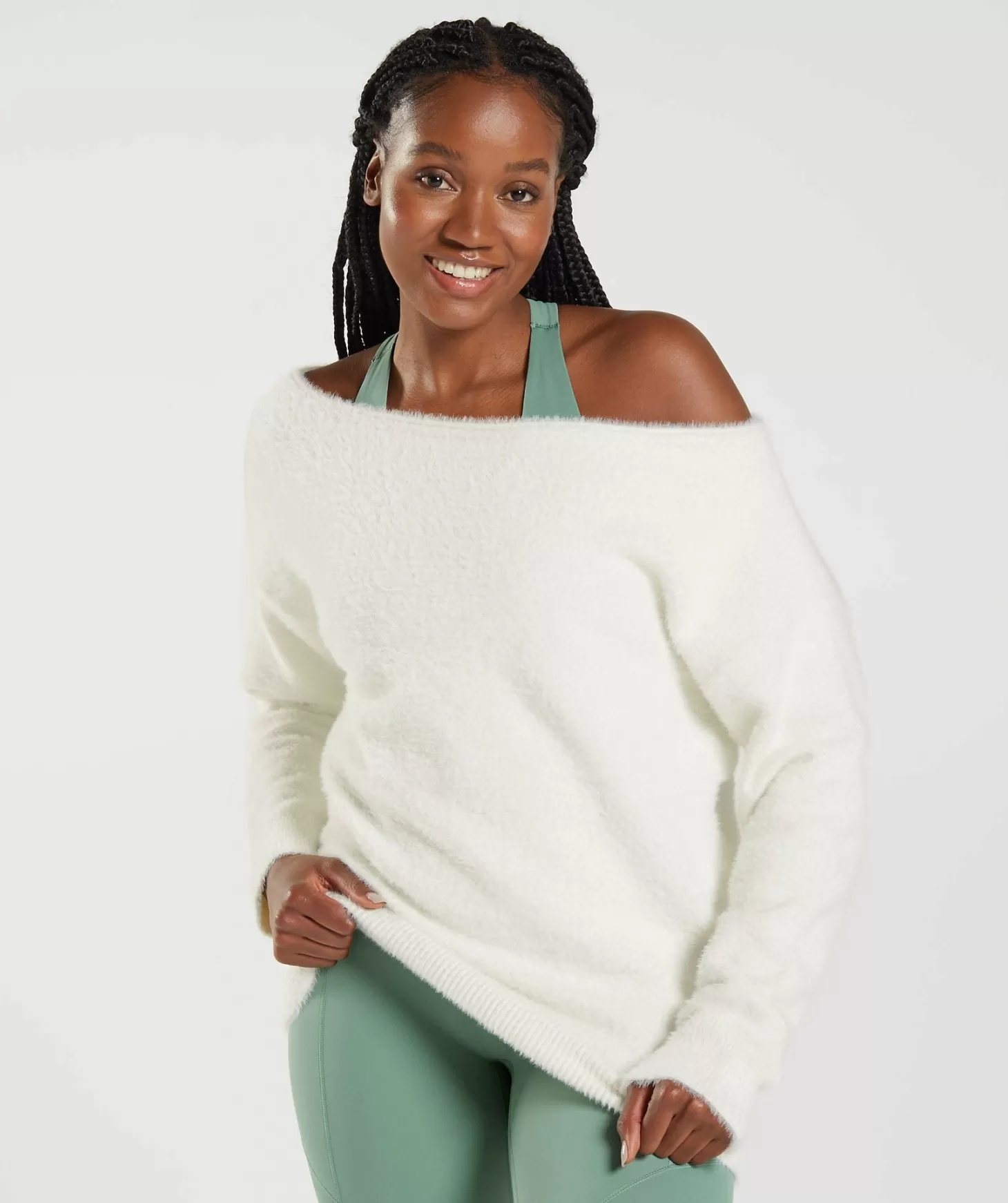 Gymshark Whitney Oversized Eyelash Knit Sweater