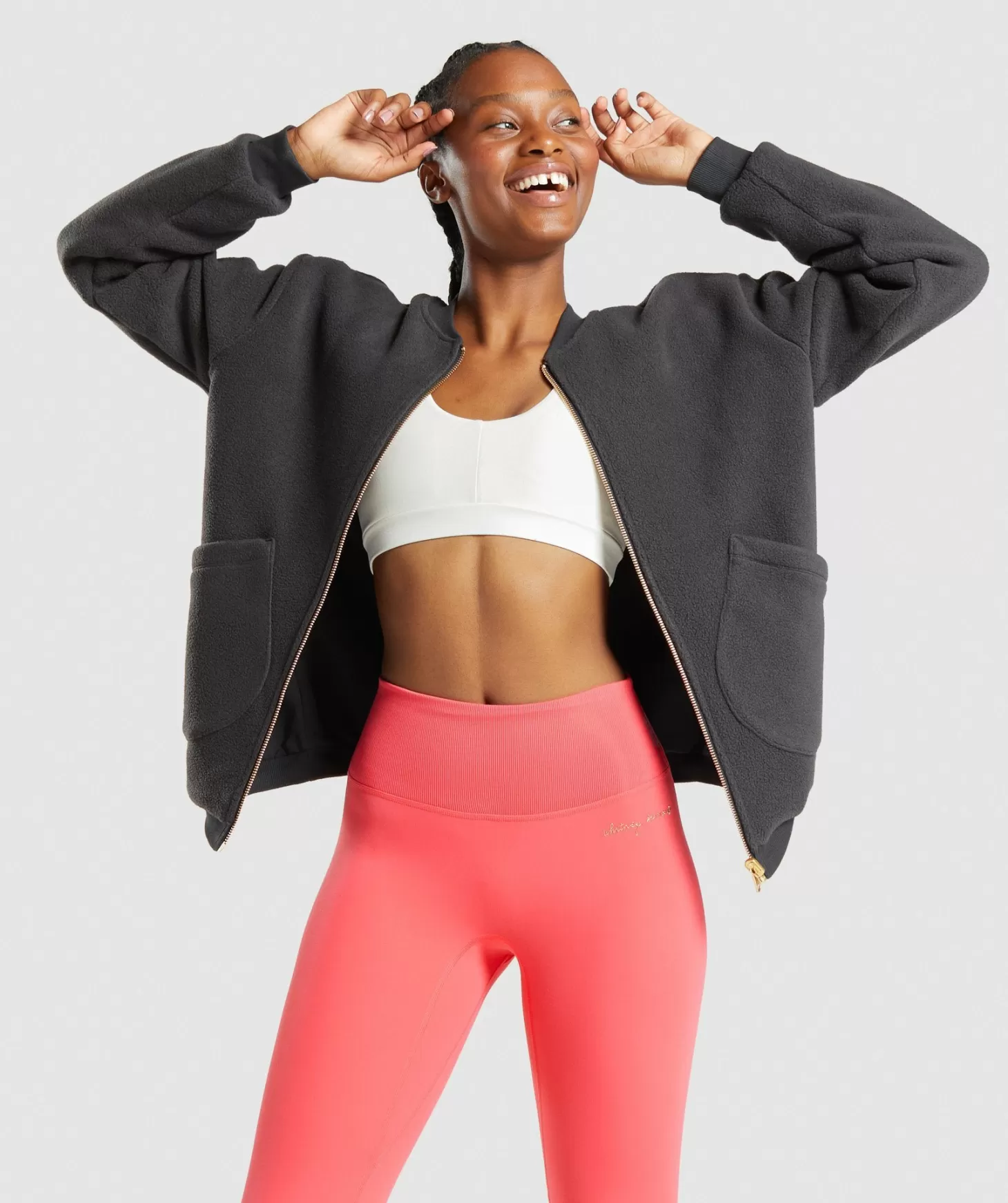 Gymshark Whitney Reversible Oversized Jacket