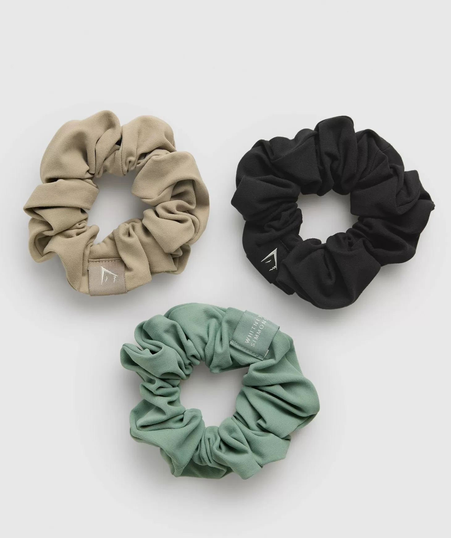 Alle Hoofdaccessoires | Gymshark Alle Hoofdaccessoires Whitney Scrunchies 3Pk