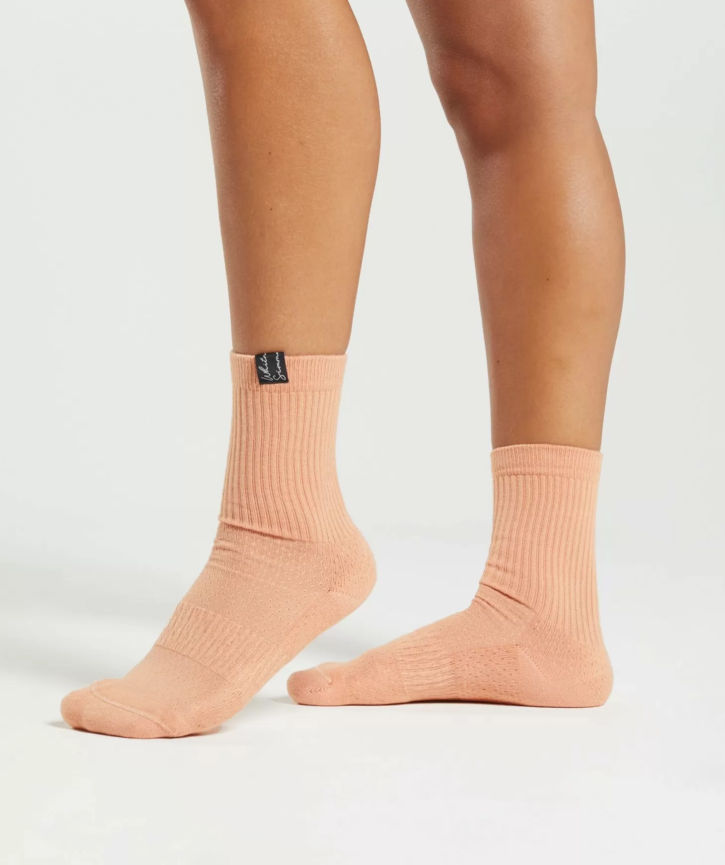 Sportsokken | Gymshark Sportsokken Whitney Tab Crew Socks 1Pk