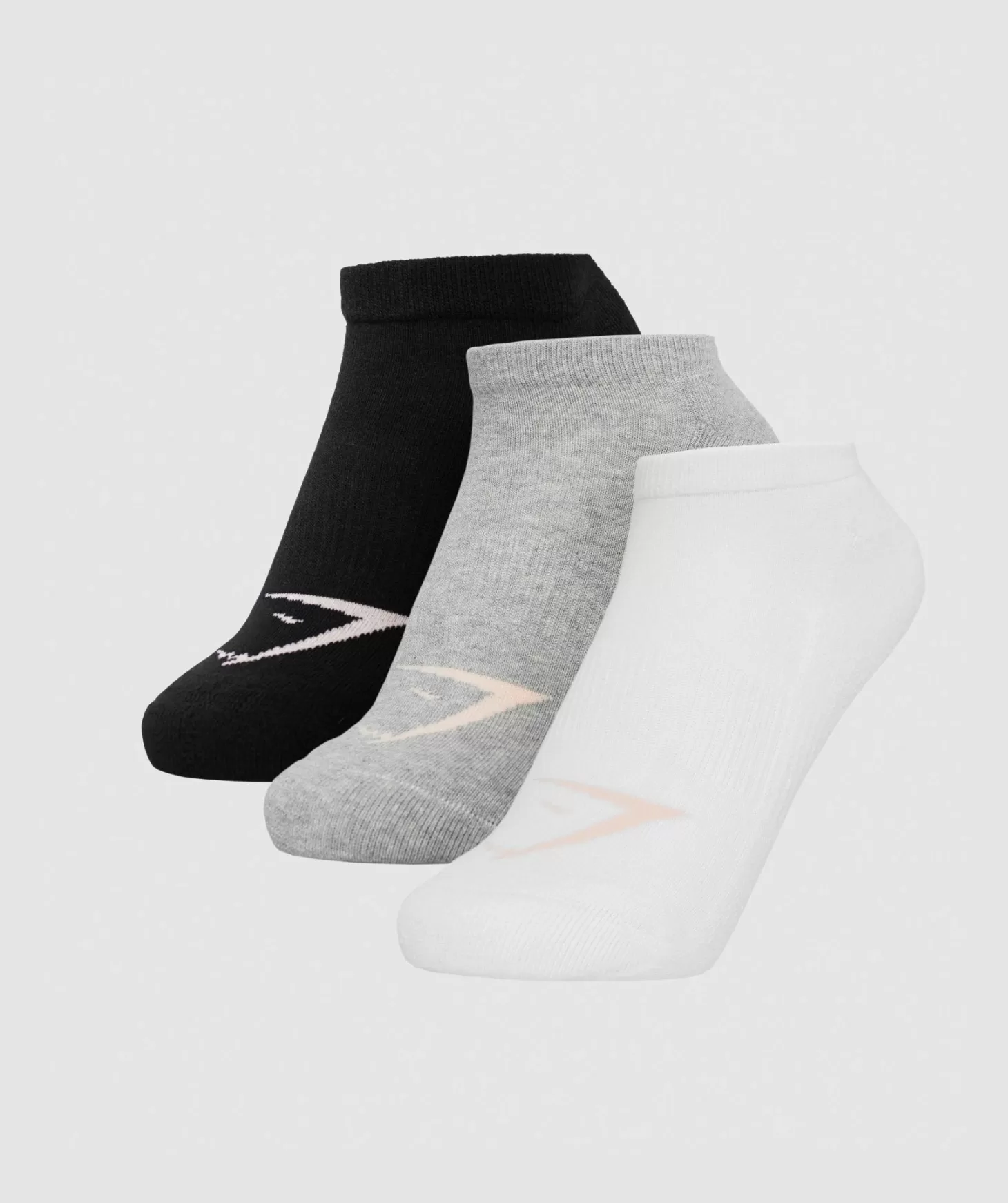 Gymshark Womens Ladies Trainer Socks (3Pk)