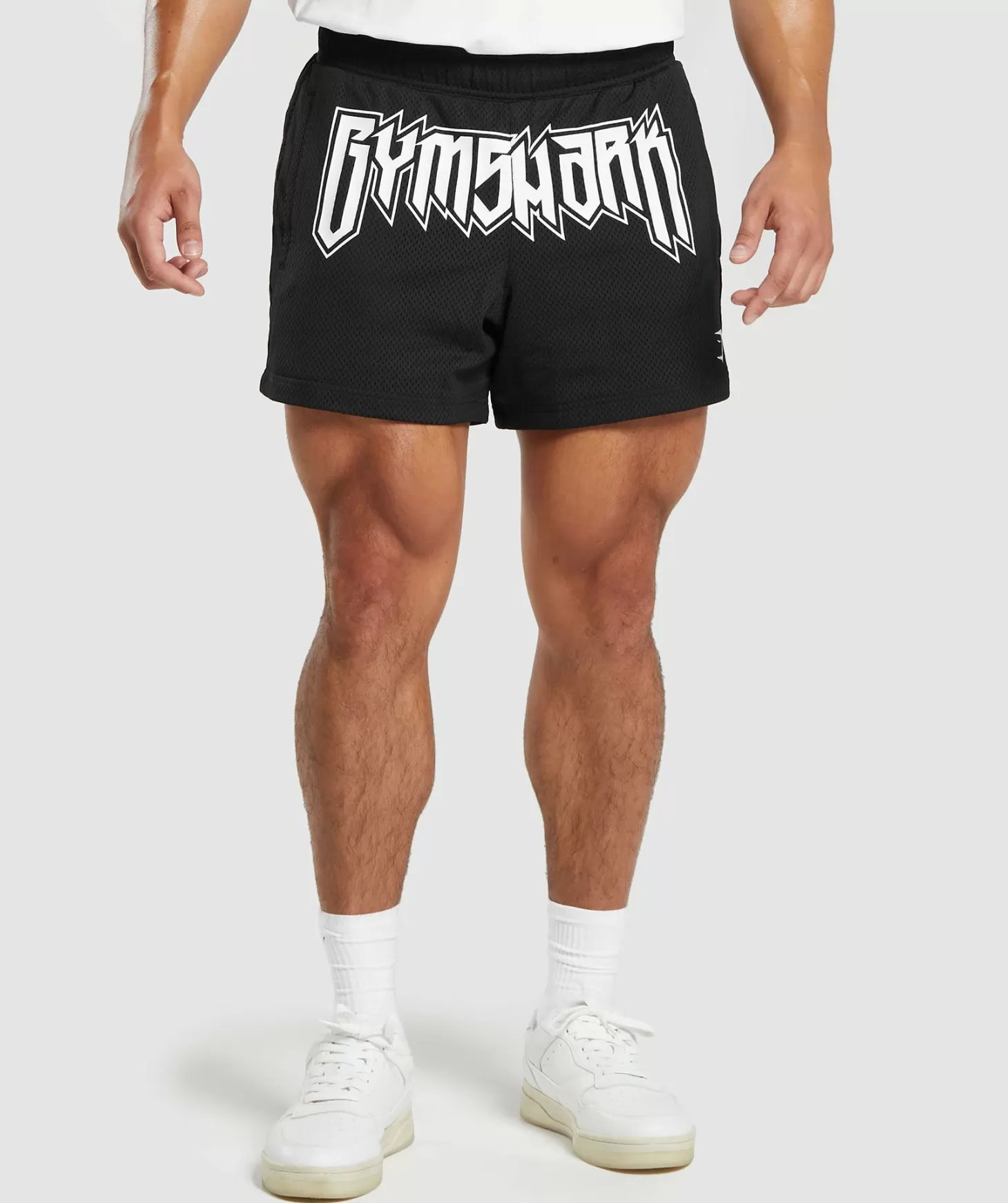 Gymshark Wordmark Mesh 5" Shorts