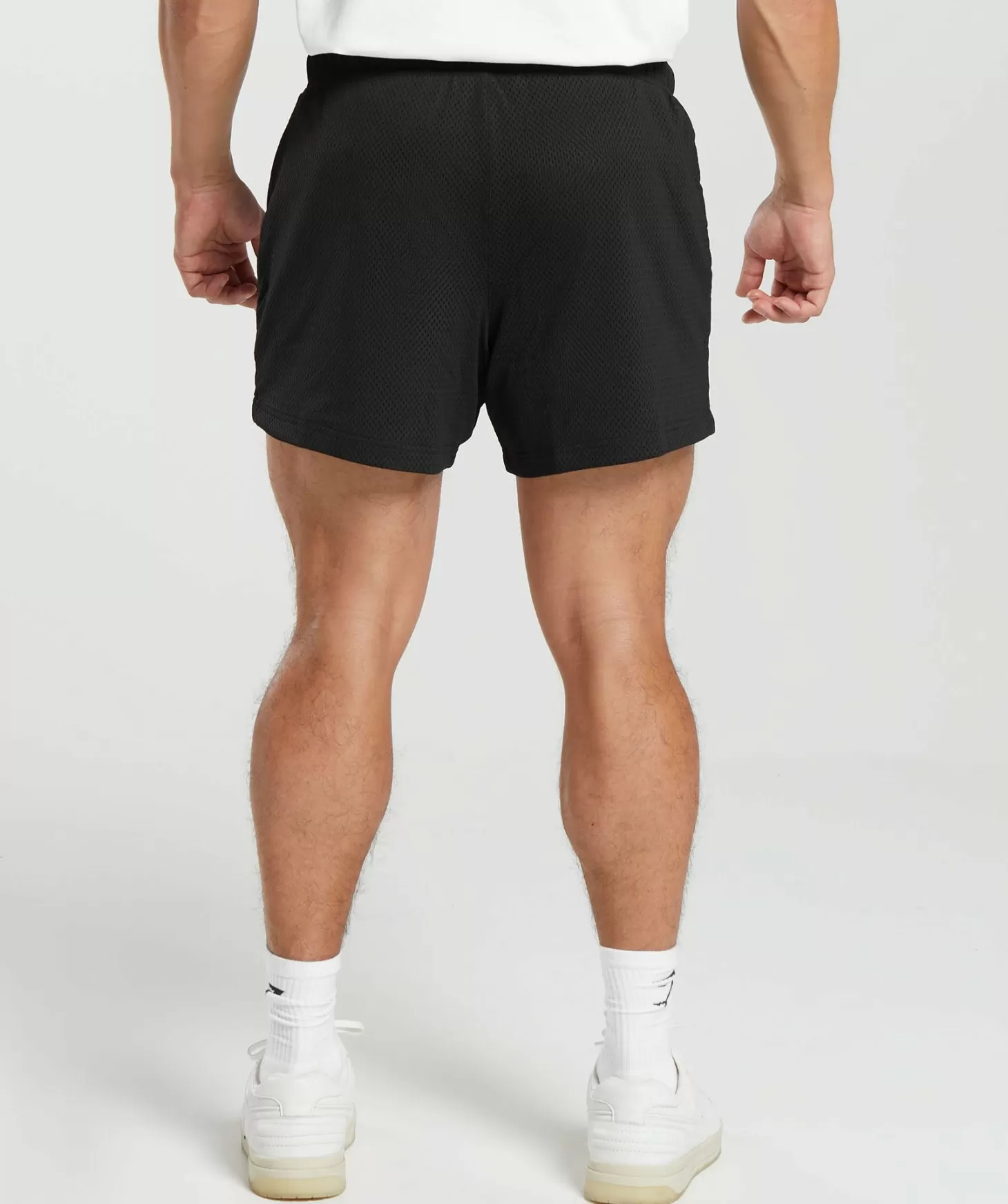 Gymshark Wordmark Mesh 5" Shorts